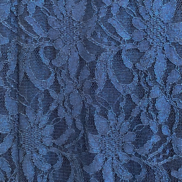 Laura Petites Floor Length Gown Size 4P. - Picture 4 of 4